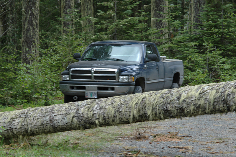 Road blocked