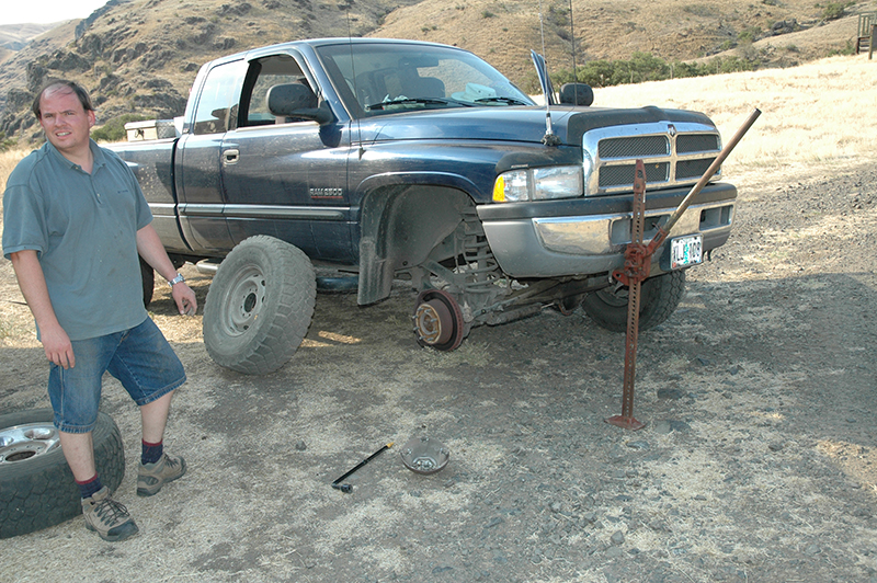 Flat tire, Dug Bar